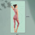 【Worth-Buy】 Durable TPE Body Line Yoga Mat for Yoga beginners to Joints Non-slip Fitness Mat Yoga TPE Acupressure Mat Luyo. 