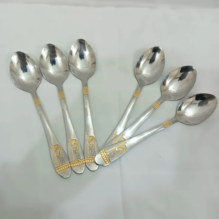 AYD%206%20pcs%20stainless%20steel%20Tea%20spoon%20golden%20color%20design%2015cm%20long%20Tea%20spoon%20-%20Image%204