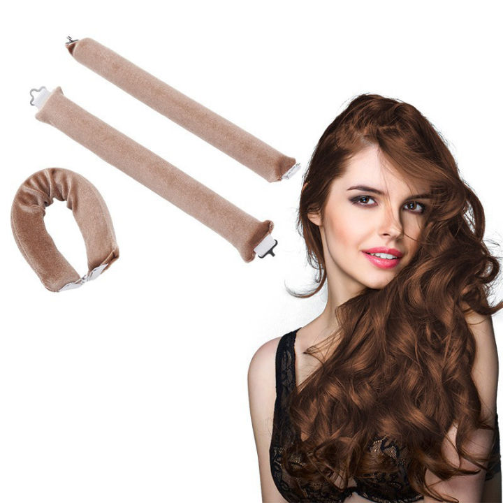 Heatless Curling Rod Headband Lazy Hair Curlers No Heat Hair