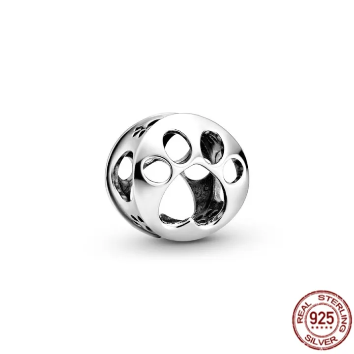 Pet%20Paw%20Print%20Bone%20Dangle%20Charm%20Authentic%20925%20Sterling%20Silver%20Bead%20Fit%20Original%20Pandora%20Bracelet%20Necklace%20Jewelry%20For%20Women%20-%20Image%206