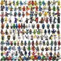Cross-border compatible LEGO ninjago minifigure bricks building motorcycle building blocks educational toys gift doll boys. 