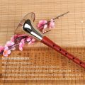 Chinese Folk Wind Musical Instrument Suona,Quality Rosewood Rod Professional Hand-Made Instrument Suona Key of G. 