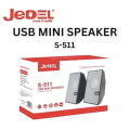 JEDEL-S-511 High-Quality USB Mini Speaker For Laptops PC. 