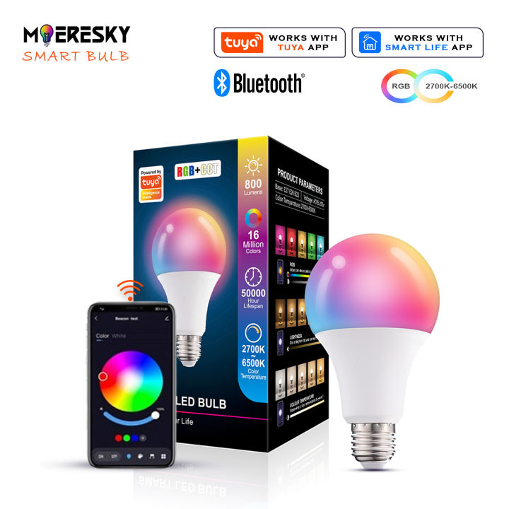 FXPOT%20Tuya%20Smart%20Led%20RGB%20(Bluetooth)%2010W%20Bulb%20Dimming%20Alexa%20Lights%20E27%20Aluminum%20APP%20Control%20-%20Image%202