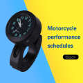 【3C VictoryEagle】Clock Watch Handlebar Glow Mount pc Black for most cruiser helicopters. 