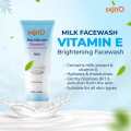 Skino Vitamin E Brightening Face wash (Milk) 110ml. 