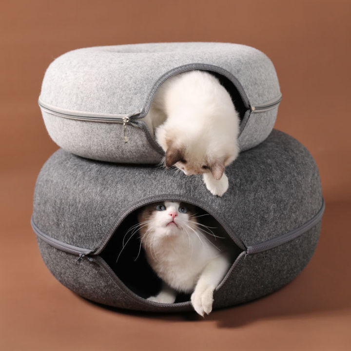 Donut%20Cat%20Bed%20Pet%20Cat%20Tunnel%20Interactive%20Game%20Toy%20Cat%20Bed%20Dual-use%20Indoor%20Toy%20Kitten%20Sports%20Equipment%20Cat%20Training%20Toy%20Cat%20House%20-%20Image%204