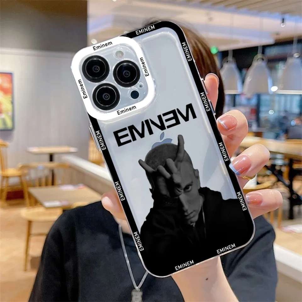 Rap Singer Eminem Phone Case For iPhone 15 14 13 12 11 Mirelaxni