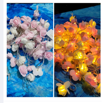 80 pieces Rose fairy light set current system Decoration Fairy Light