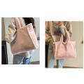 Tote Shoulder Bags Fashion Plush Bag Large Capacity Plush Bag Hand Tote Bag Plush Bag Plush Bag.