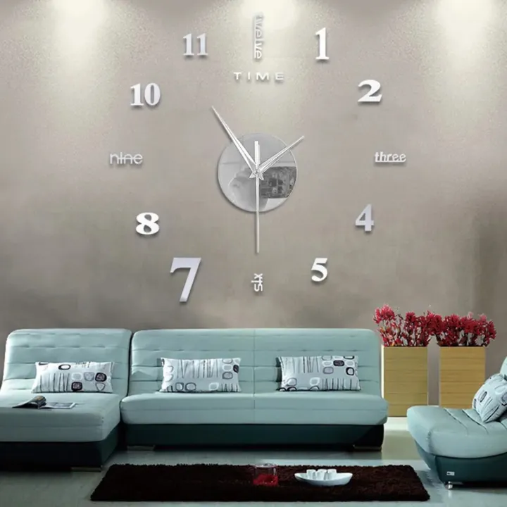 Frameless%20DIY%20Wall%20Mute%20Clock%203D%20Mirror%20Surface%20Sticker%20Home%20Office%20Decor%2012-hour%20Display%20Wall%20Clock%20With%20Time%20Mark%2050x50%20CM%20-%20Image%205