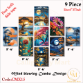 9 pcs Most Unique Combo Wallboard set for Home Decoration.