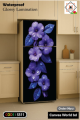 Fridge Wrapping Sticker – 48×24 inch with Sparkling Lamination and a 20-Year Color Guarantee. 