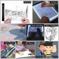 Stepless Dimming LED Light Pad for diamond painting Artcraft Tracing Light Box Digital Tablets Painting writing Drawing Tablet.