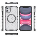 For Apple iPhone 11 Case Honeycomb MagSafe Shockproof Camera Protection Back Cover ip11 casing.