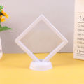 Colorful 3D Floating Picture Frame Jewelry Display Stand Storage Transparent Box ANLAN. 