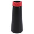1 PCS for MINI Trumpet Straight Muter Trumpet Mouthpiece Trainer Mute for Beginners Black. 