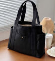 Large Capacity Canvas Tote Bags for Work Commuting Carrying Bag College Style Student Outfit Book Shoulder Bag Bolsos Para Mujer. 