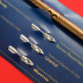 Fountain Pens Vintage Wood Calligraphy Dip Holder 6 Nibs Lettering Sketching Kit.