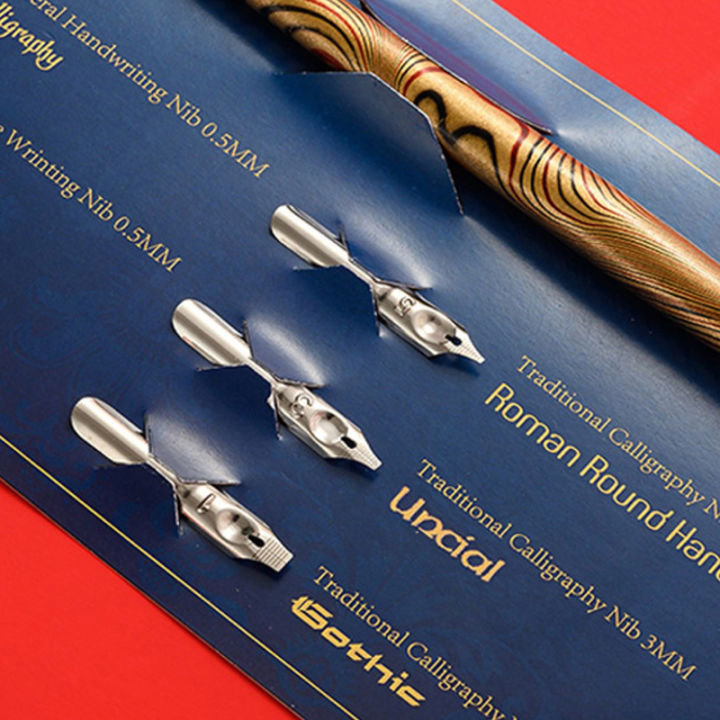 Fountain%20Pens%20Vintage%20Wood%20Calligraphy%20Dip%20Holder%206%20Nibs%20Lettering%20Sketching%20Kit%20-%20Image%206