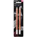 Mont Marte White Charcoal Pencils Lge Hex 2pc.