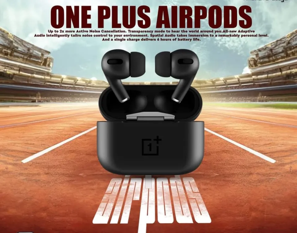 OnePlus (1+) Nord Buds Truly Wireless Bluetooth Headset Earbuds OnePlus  Airpods (Black Color, True Wireless)