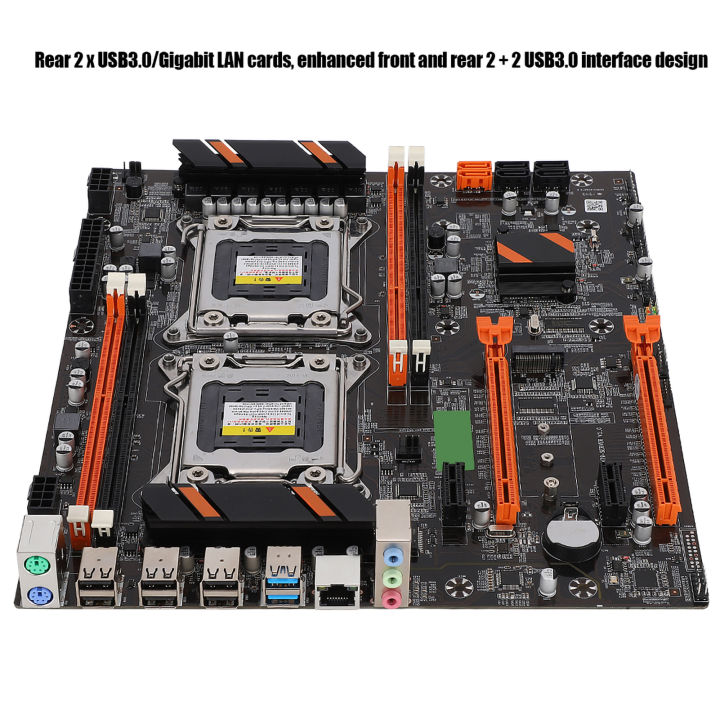 Gigabit%20lan%20card%20motherboard%20desktop%20Motherboard%20Dual%20Socket%20Built-in%20Rear%202%20x%20USB3.0/Gigabit%20LAN%20Card%20X79%20with%20SATA%20Cable%20-%20Image%203