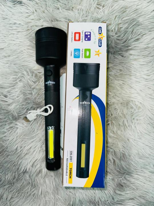 One%20Star%2011%20inch%20long%20high%20powerful%202091%205w%20rechargeable%20flashlight%20with%202%20steps%20switch%2010w%20cob,%2018650%20lithium%20double%20battery%202x1200=2400%20mah%20-%20torch%20light%20-%20Image%202