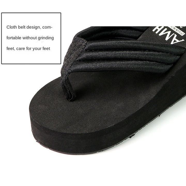 2024%20New%20Slippers%20Women's%20Summer%20Wear%20Fashion%20High%20Heel%20Platform%20Shoes%20Thick%20Bottom%20Non-Slip%20Beach%20Ladies%20Flip-Flops%20-%20Image%202