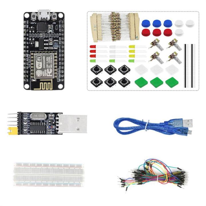 ESP8266 CP2102 Nodecu Lua V3 ESP-12E Development Board +Component ...