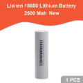 Lishen 18650 lithium-ion Battery 2500mAh High Quality (1 Pcs). 