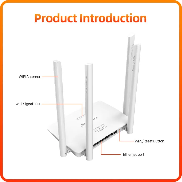 PIX-LINK%20WR08%20300Mbps%20Wireless%20Router%20802.11%20B%20/G/N%20With%204%20Extender%20Antenna%20WPS%202.4G%20Network%20High%20Speed%20Router%20For%20Home%20Office%20-%20Image%206