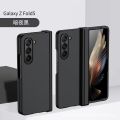 【Emotion HENG】Applicable to Samsung ZFold5 Three-Piece Set Phone Case All-Inclusive Hinge Macaron Protective Cover Liquid Skin Feeling Shell.