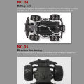 GC Remote Control Car 4CH Remote Control Off-road Vehicle Model Toys Birthday Gifts For Boys Girls Aged 3+. 