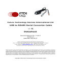 Usb-Rs485-We-1800-Bt Usb To Rs485 Serisl Cable Ftdi Ft232rq Usb To Rs485 Serial Adapter Converter Communication Cable. 