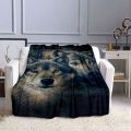 Wolf 3D Print  Blanket Sofa  Blankets for Beds Super Soft Warm Blanket Cover Flannel Throw Blanket Flannel Blanket. 