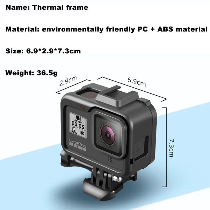 %E3%80%90Lejia%E3%80%91Action%20Camera%20Stable%20Housing%20Mount%20Base%20Firm%20Camera%20Shell%20Full%20Body%20Protective%20Frame%20for%20Gopro%208%20-%20Image%206