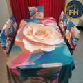 3D Print Premium Dining Table Cloth & Chair Cover Set 7 in 1 From Arshi Super Shop. 