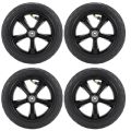 4X 8 Inch Electric Scooter Tire 8X1 1/4 Inner Tire 200X45 Pneumatic Tire Whole Wheel-8MM.