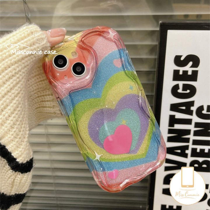 MissConnie%20Funny%20Case%20for%20Redmi%2012C%2012%20A1%209T%2010%209A%2010A%2010C%20A2%209%209C%20NFC%20Redmi%20Note%2012%2011%2010Pro%2010s%2011s%2010%20Pro%20Max%20Poco%20M3%20X5%203D%20Wavy%20Curved%20Edge%20Glossy%20Soft%20Tpu%20Colour%20Love%20Heart%20Checkered%20Case%20-%20Image%205