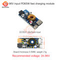 QC3.0 QC2.0 Double USB Type-C Mobile Phone Quick Charge Adapter DC 5V 3.5A Step Down Module For Xiaomi Huawei SCP/FCP Apple PD.