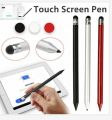 2 in 1 Multifunction Fine Point Thin Tip Capacitive Stylus Touch Screen Pen for Smart Phone Tablet and pointed end is used for resistive screens, game consoles, navigation, etc.