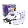 Mini Sewing Machiane - Dual Speed Portable Mini Electric Pedal Double Threads Rewind Swing Machine (299093750) - 299093750. 