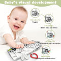 Baby Early Learning Tail Cloth Book Toys Parent-child Interactive Sound Paper Readings Puzzle Book Kids Educational Books 0-36M SnowWhite.