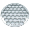 37 Holes Hexagonal Dumpling Mold Metal Jiaozi Maker Kitchen DIY Cooking Tool.