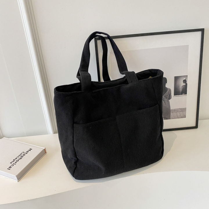Lazy Wind Lamp Core lush uet ag for Women's Autumn and Winter ew orean Single Shoulder ag for Students with Classroom emperament andbag
