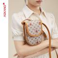 Aokang Bag Women's Bag2022New Popular Niche French Bear Good-looking Female Crossbody All-Matching Bag.