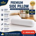Premium Quality Side Pillow/Bolster Pillow Big Size (38”×32”) Inch.