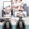 Auto Smart Shooting Selfie Stick 360 Degree Object Tracking Holder All-in-one Rotation Face Tracking Camera Phone Bracket. 