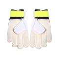 Football Hand Gloves - Enhance Your Grip And Protection With Yellow And Black Gloves For Footballers. 